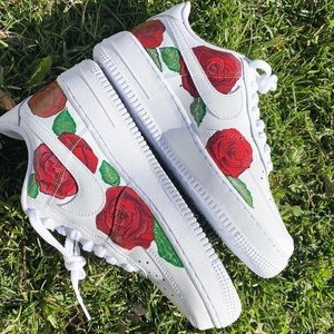Nike Air Force 1s | 7.5 custom rose